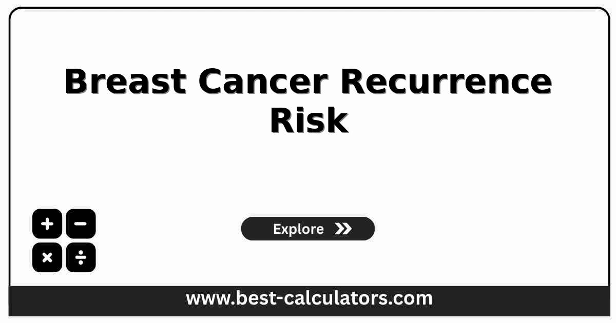 Breast cancer recurrence risk calculator applying the O'Rourke 1994 local recurrence index by grade, nodal status, and LVI to estimate 5-year local recurrence.
