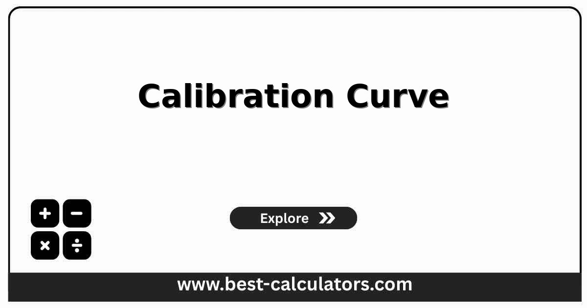 calibration curve linear regression plot of standards and unknowns