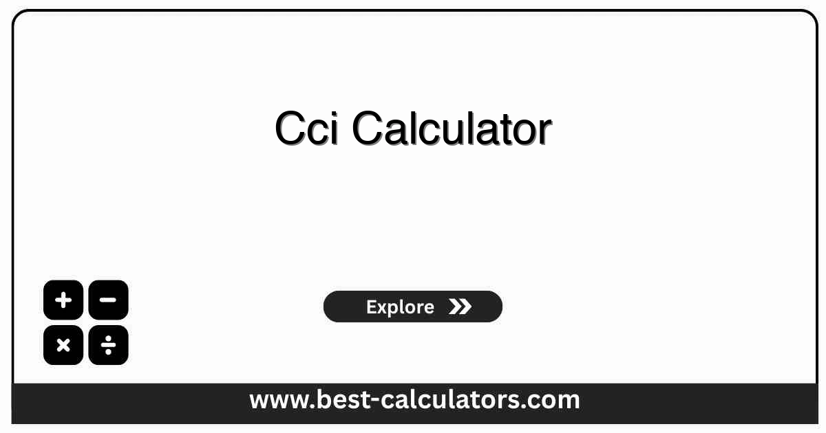 cci calculator interface showing age band, 17 Charlson comorbidity flags with severity selects, CCI score, and 10-year survival percentage