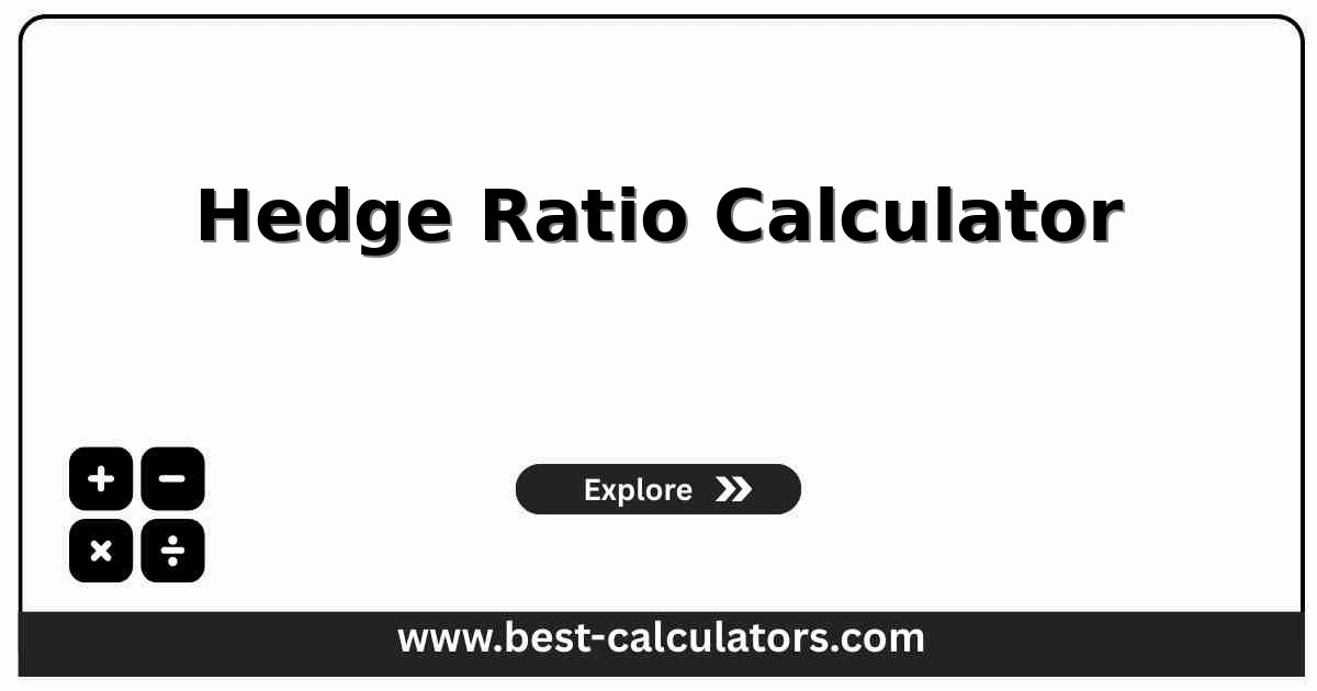 hedge ratio calculator dashboard for futures contracts and beta-adjusted market risk