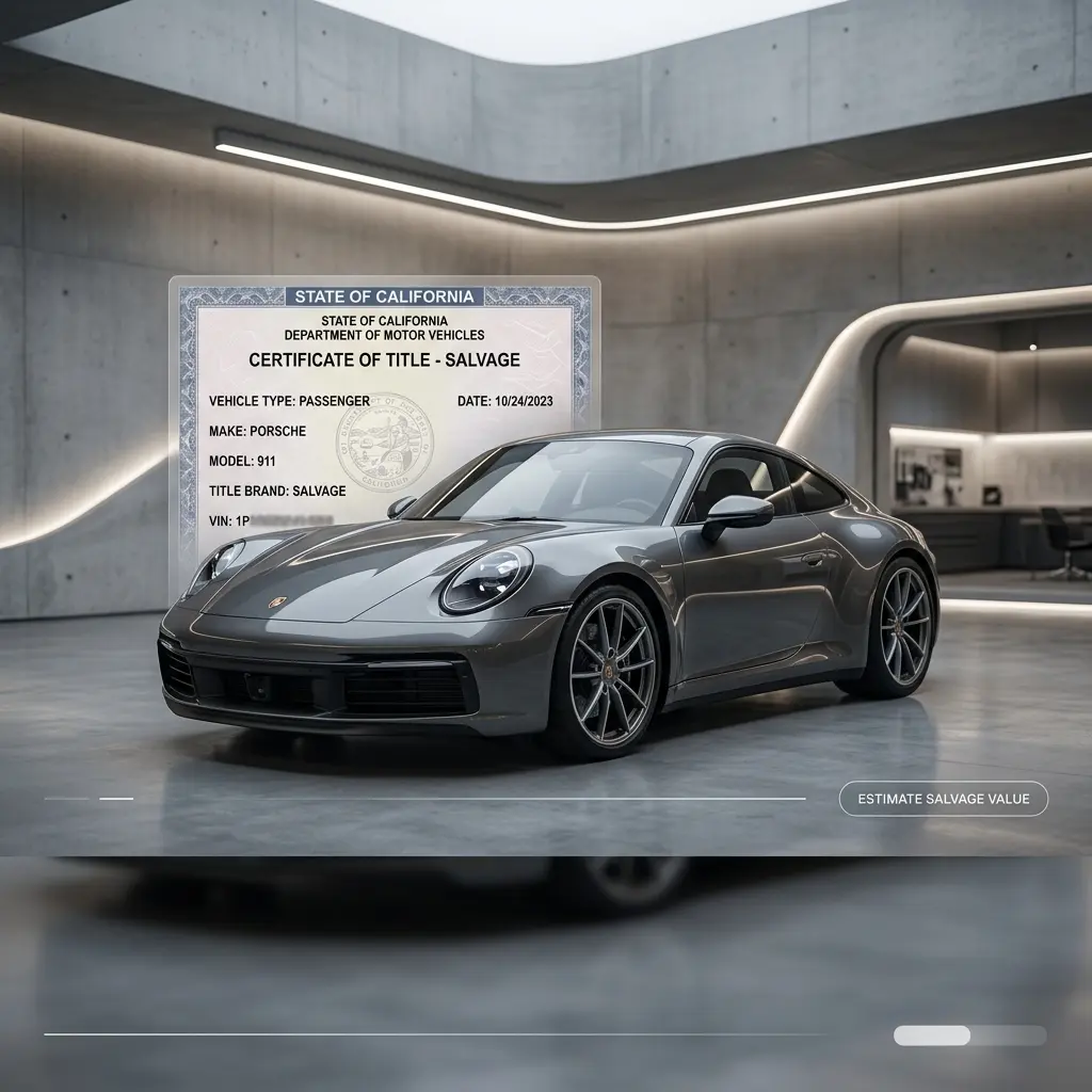 Salvage Title Car Value Calculator - Free tool to estimate resale worth of rebuilt and salvage vehicles