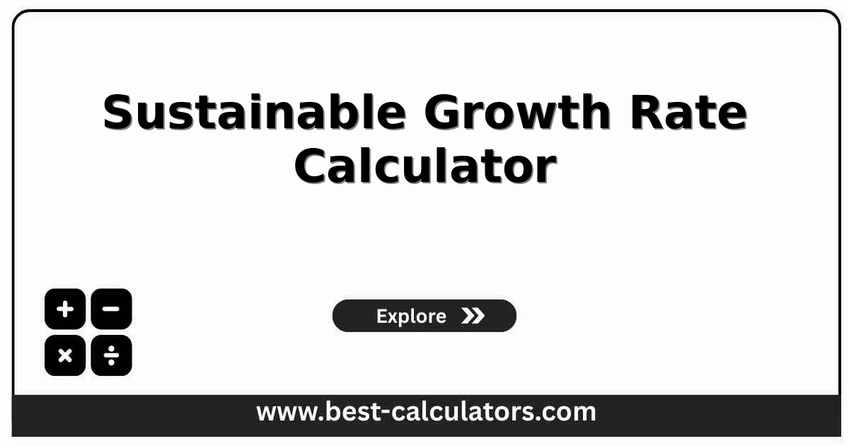 sustainable growth rate calculator worksheet showing net income, dividends, equity, retention ratio, ROE, and Higgins SGR