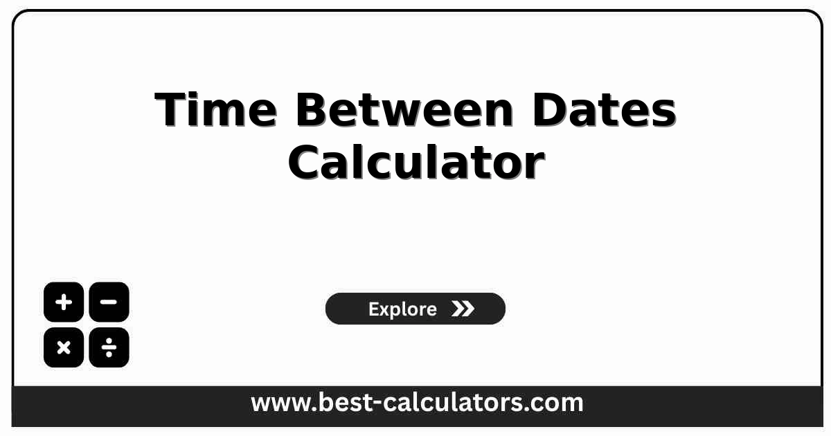 Calendar date-span form with start date, end date, counting mode, and total-day results