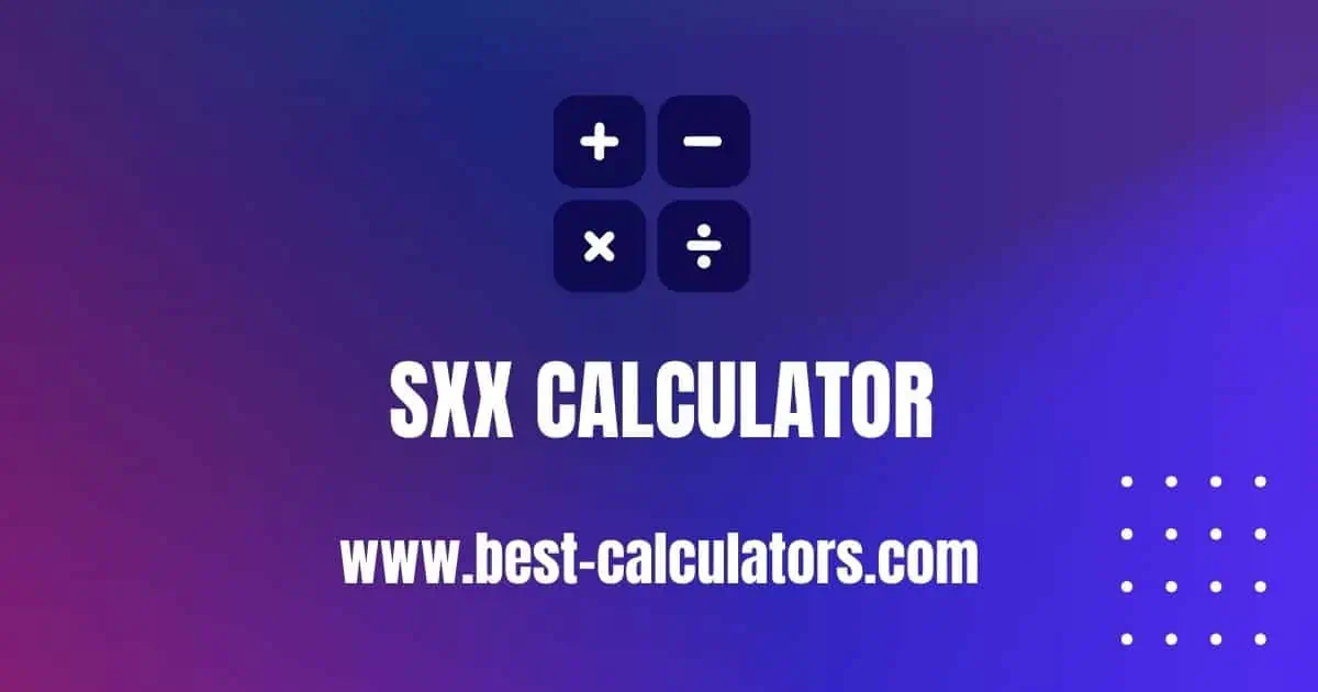 Sxx Calculator Linear Regression Calculation Best Calculators